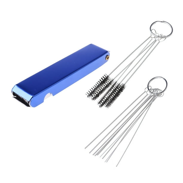 Carb Jet Cleaning Tool Carburetor 10Brushes 20Needles For Motorcycle ATV Parts Carb Jet Cleaning Tool Carburetor 10Brushes 20Needles For Motorcycle ATV Parts